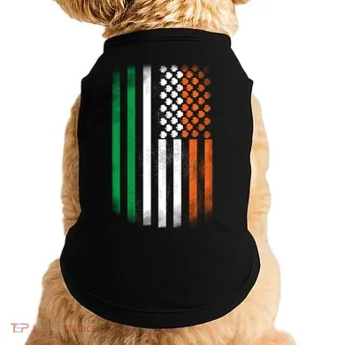 Cool Irish American Flag Doggie Tank