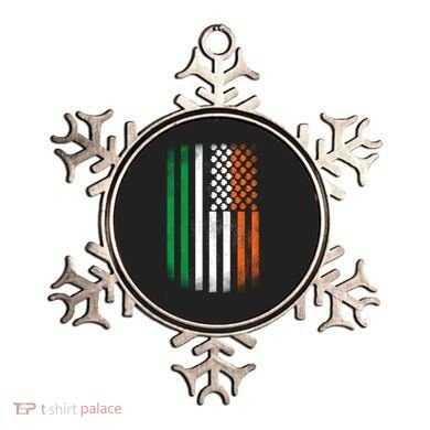 Cool Irish American Flag Ornament