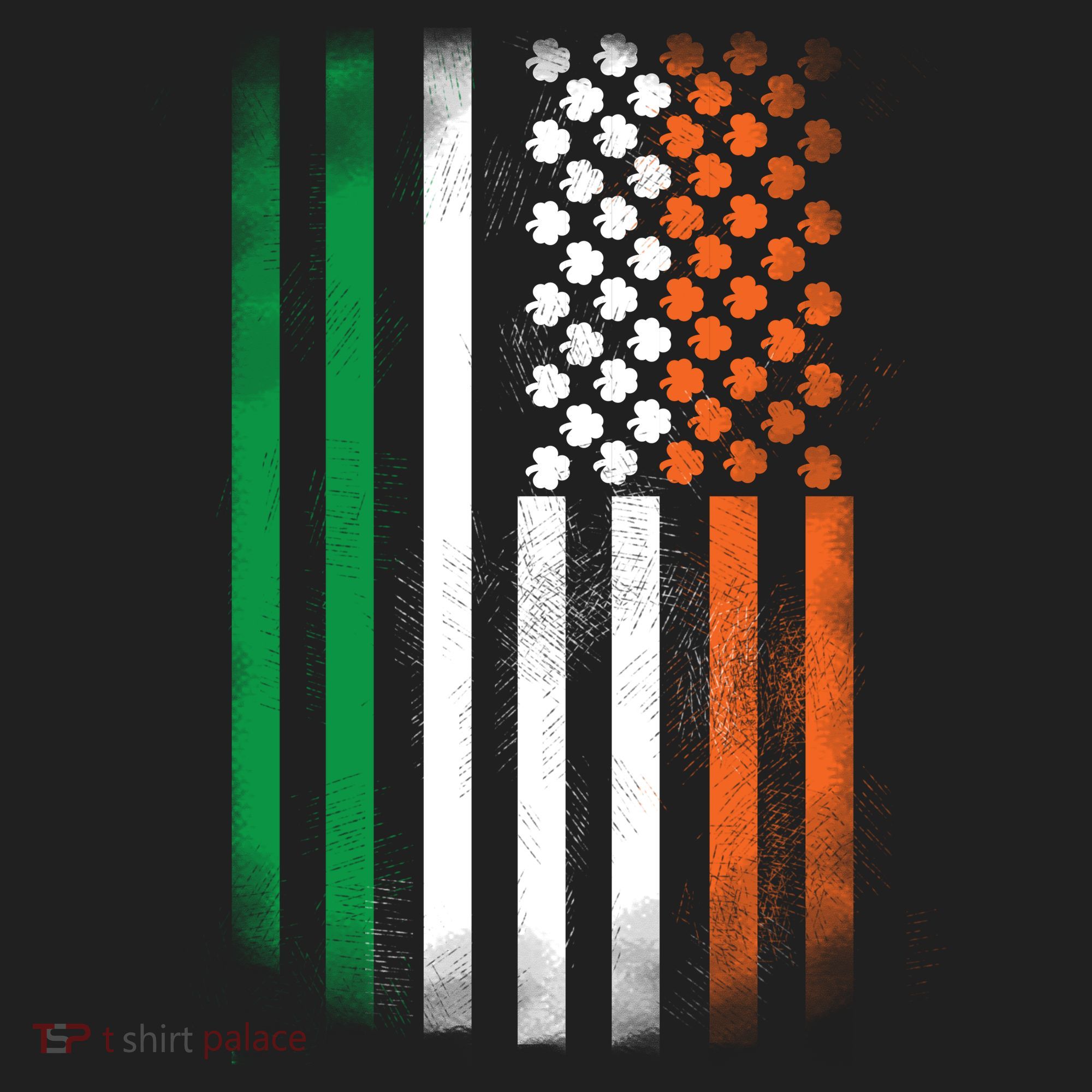 Cool Irish American Flag Hat