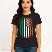 Cool Irish American Flag Women's T-Shirt thumb 4