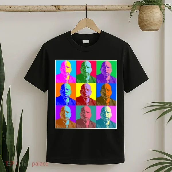 Cool John Lewis Pop Art T-Shirt