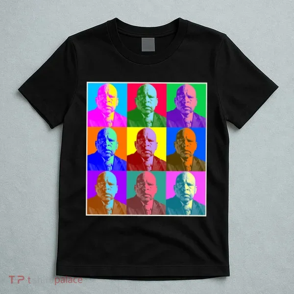 Cool John Lewis Pop Art T-Shirt