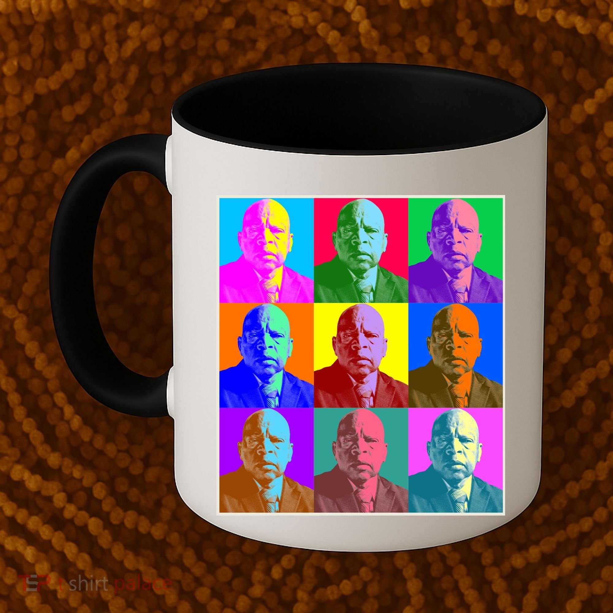 Cool John Lewis Pop Art Coffee Mug
