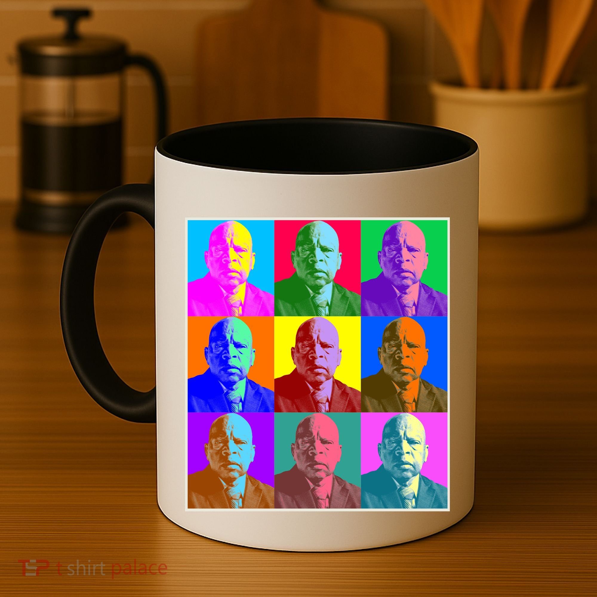 Cool John Lewis Pop Art Coffee Mug