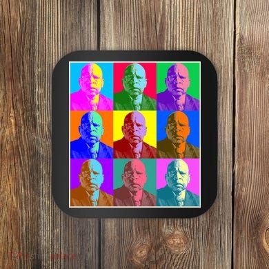 Cool John Lewis Pop Art Coaster