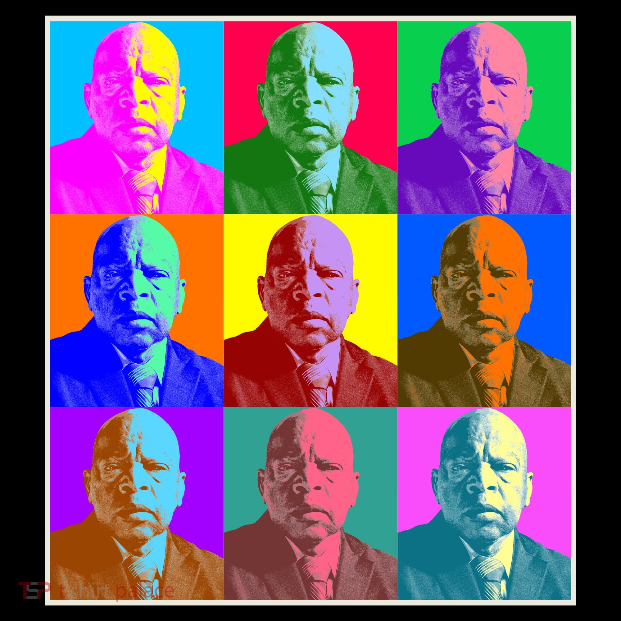 Cool John Lewis Pop Art Mousepad