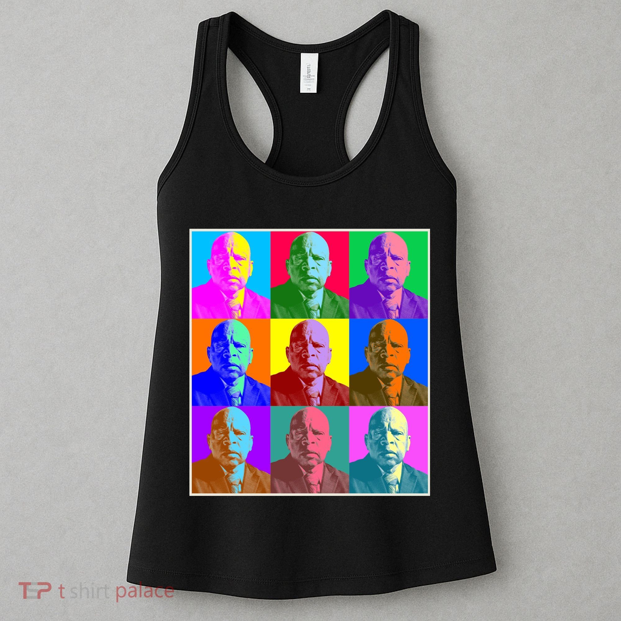 Cool John Lewis Pop Art Women's Tank Top