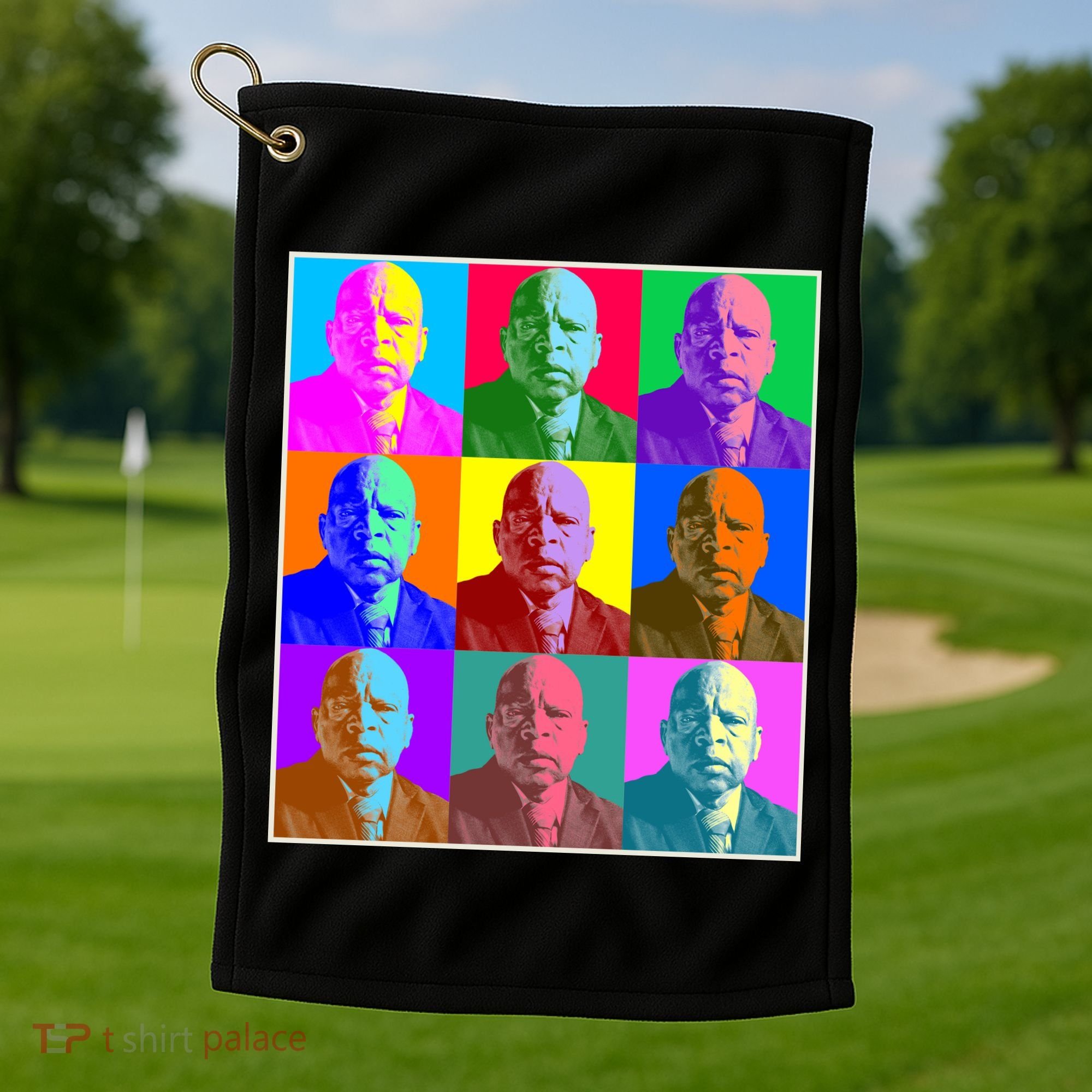 Cool John Lewis Pop Art Golf Towel