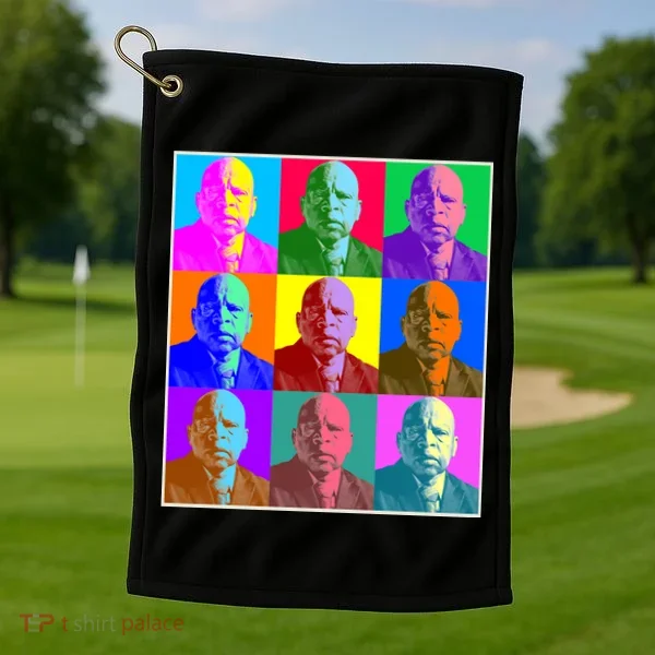 Cool John Lewis Pop Art Golf Towel
