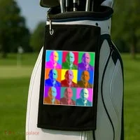 Cool John Lewis Pop Art Golf Towel thumb 2