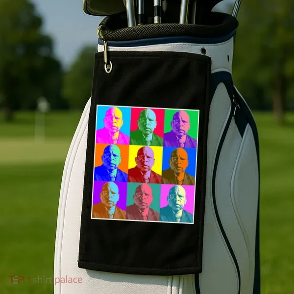 Cool John Lewis Pop Art Golf Towel