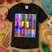 Cool John Lewis Pop Art Kids T-Shirt thumb 3