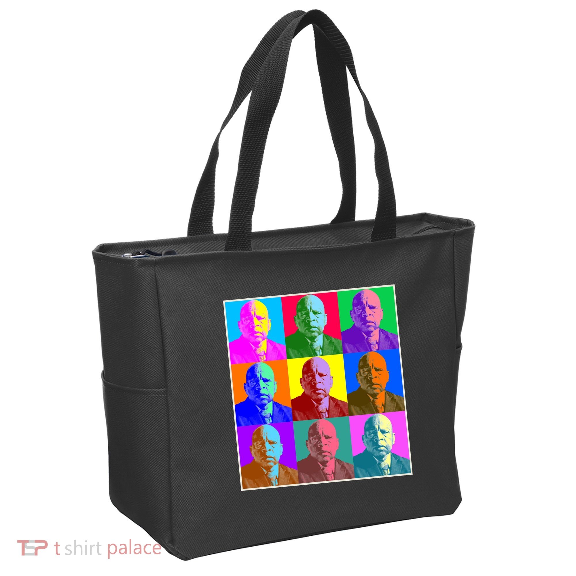 Cool John Lewis Pop Art Tote Bag