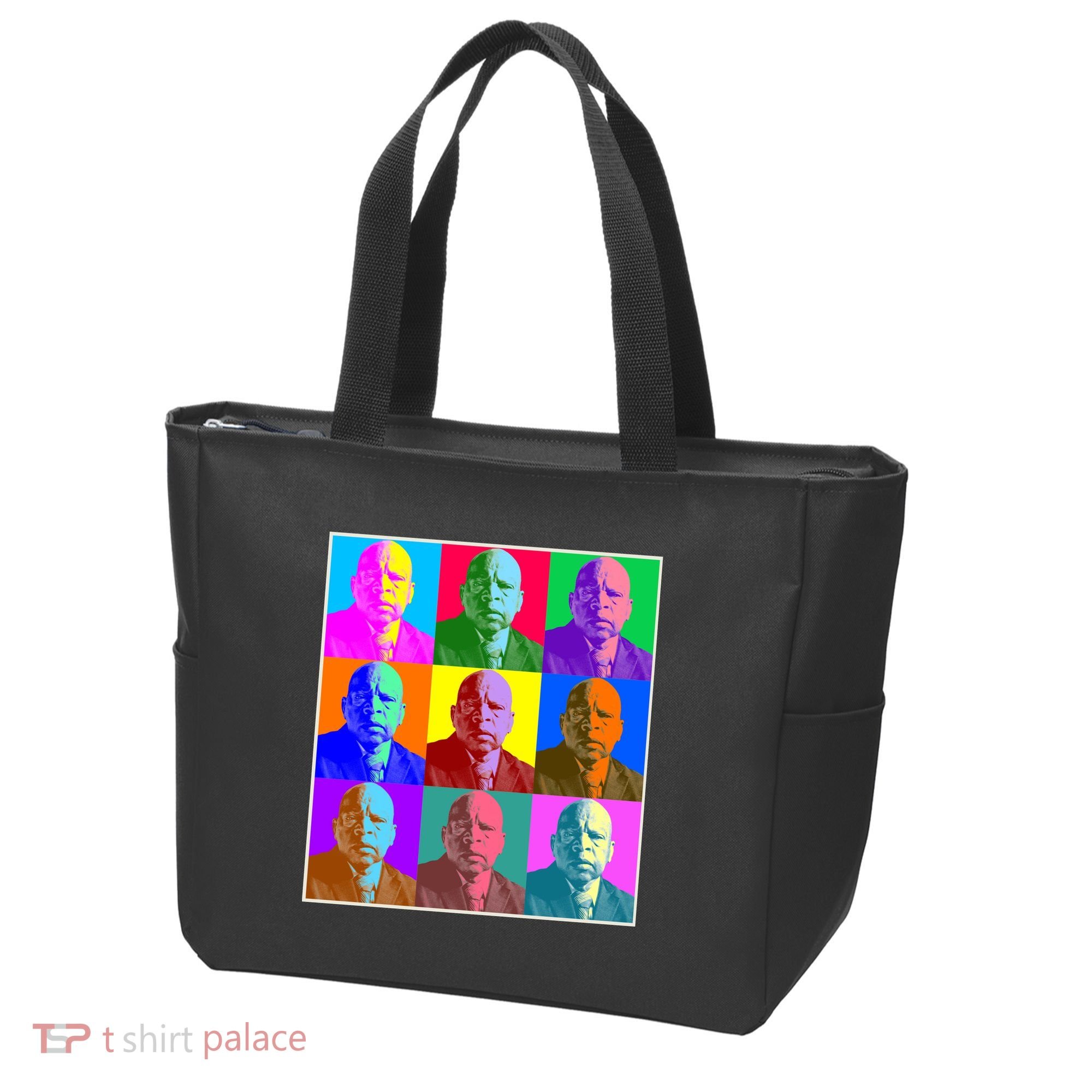 Cool John Lewis Pop Art Tote Bag