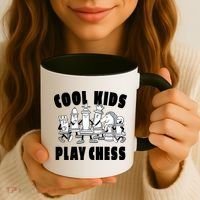Cool Kids Play Chess Coffee Mug thumb 3