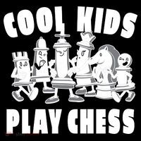Cool Kids Play Chess Coaster thumb 2