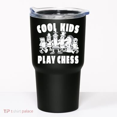 Cool Kids Play Chess Tumbler