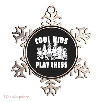 Cool Kids Play Chess Ornament