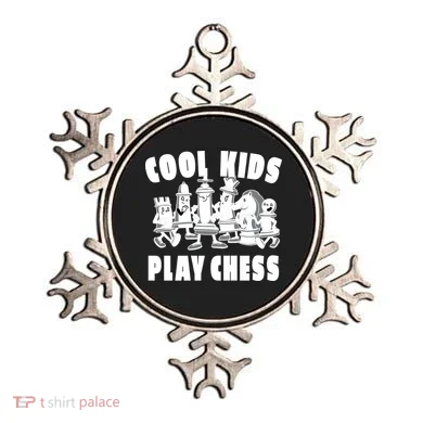 Cool Kids Play Chess Ornament