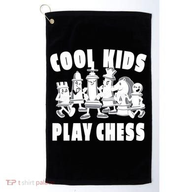 Cool Kids Play Chess Golf Towel