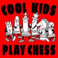 Cool Kids Play Chess Santa Hat thumb 1