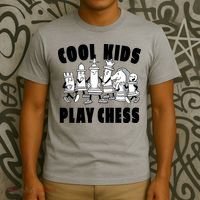 Cool Kids Play Chess T-Shirt thumb 3