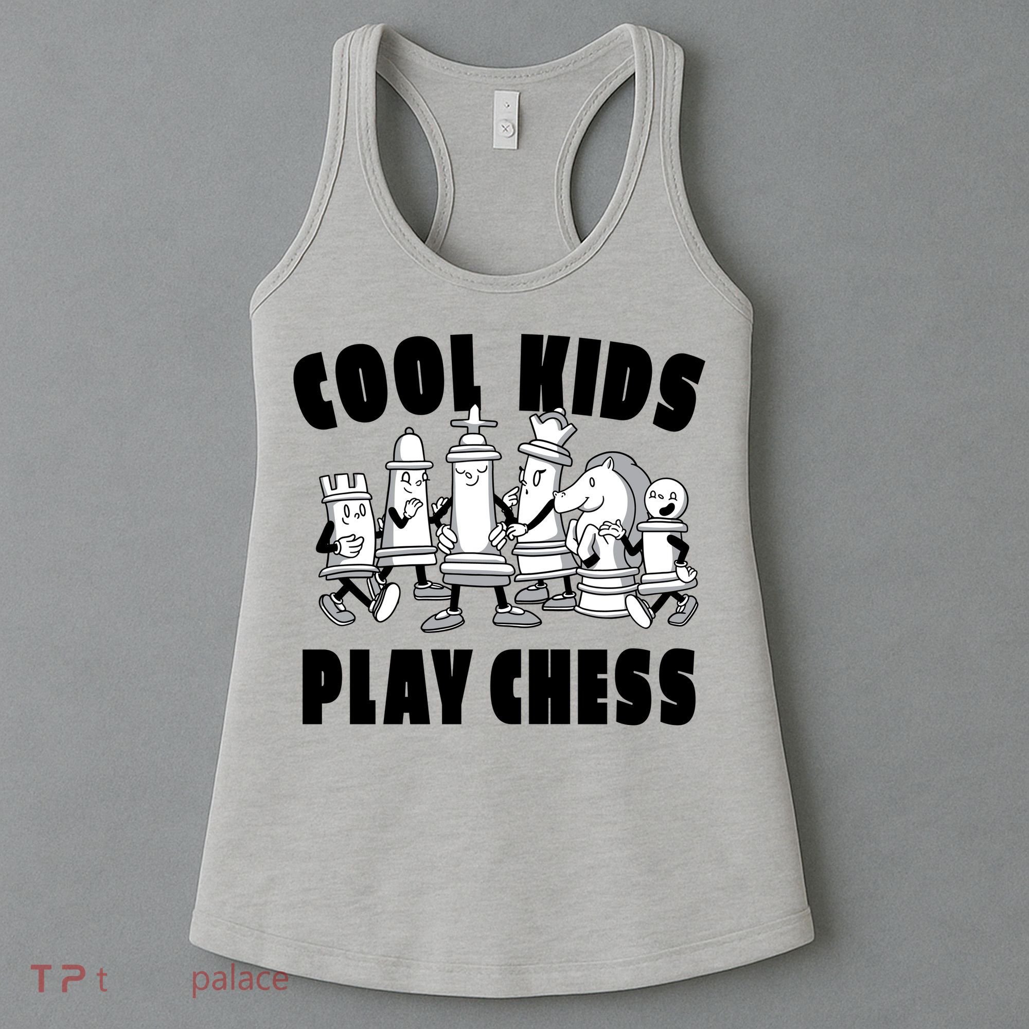 Cool Kids Play Chess Women's Tank Top