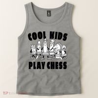 Cool Kids Play Chess Tank Top thumb 2