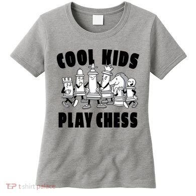 Cool Kids Play Chess Women's T-Shirt