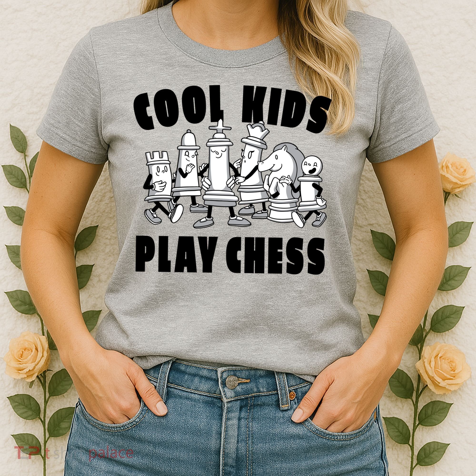 Cool Kids Play Chess Women's T-Shirt