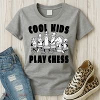 Cool Kids Play Chess Women's T-Shirt thumb 3