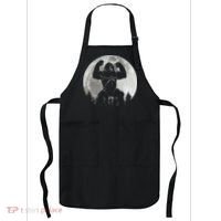 Cool King Kong Monster Full Moon Apron thumb 0