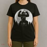 Cool King Kong Monster Full Moon T-Shirt thumb 4