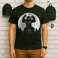 Cool King Kong Monster Full Moon T-Shirt thumb 6