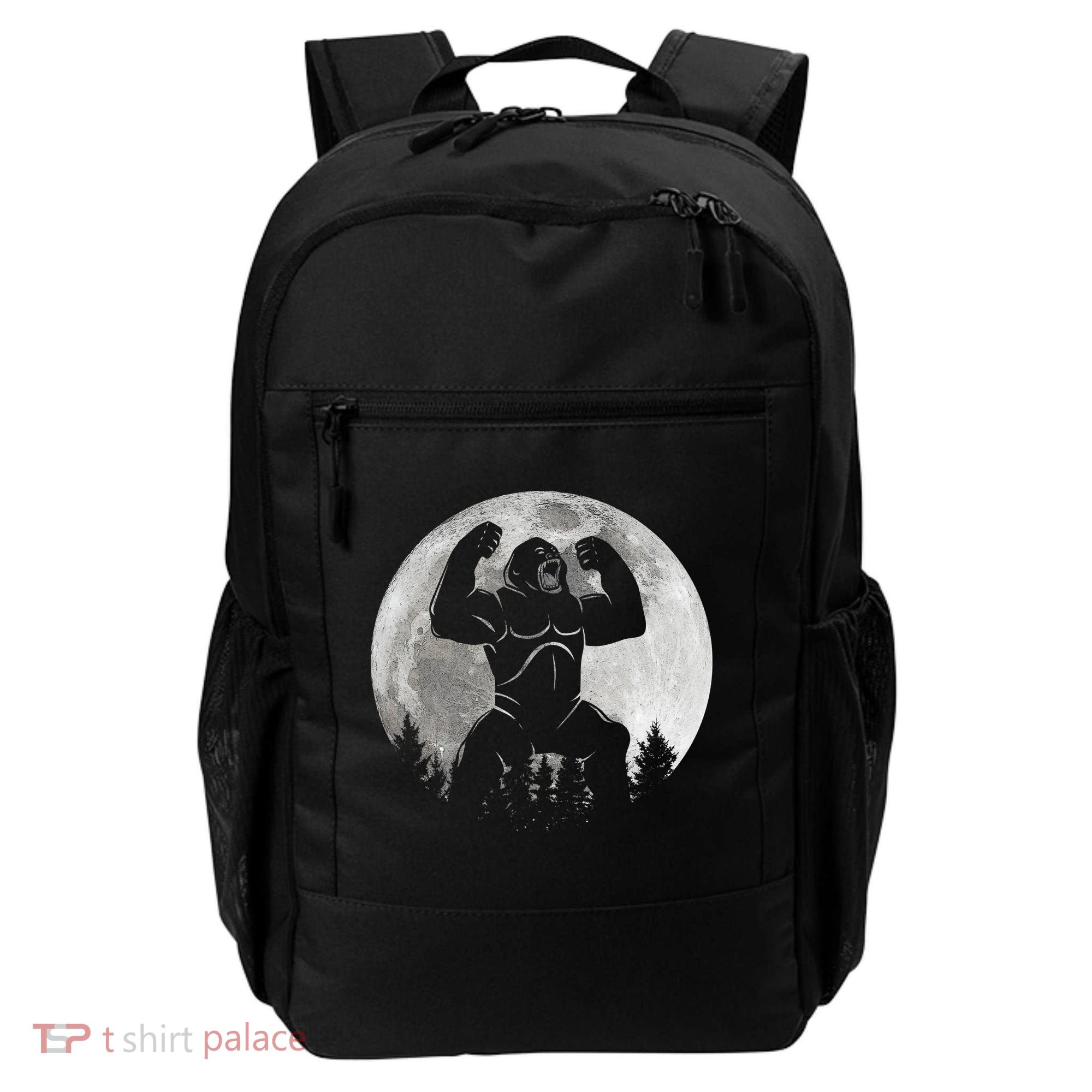 Cool King Kong Monster Full Moon Backpack