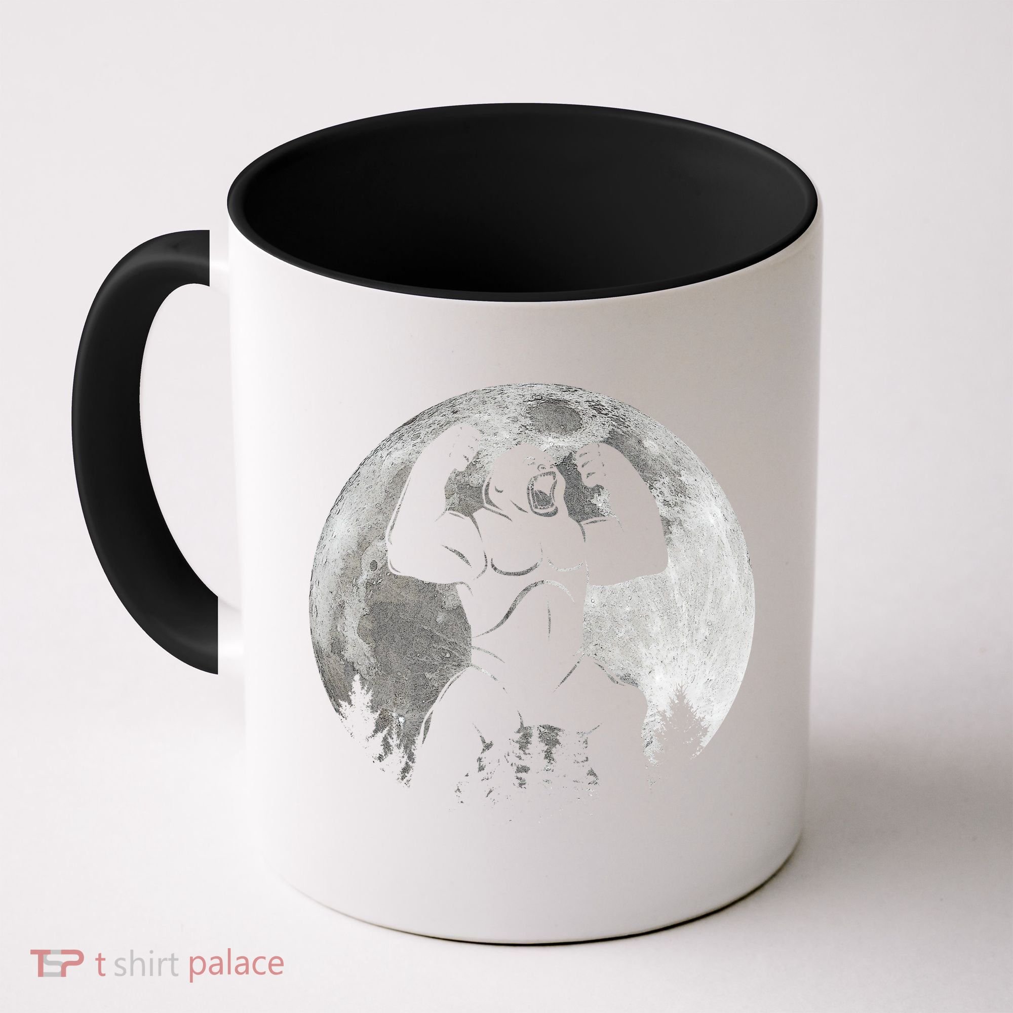 Cool King Kong Monster Full Moon Coffee Mug