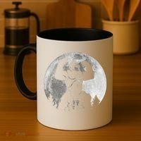 Cool King Kong Monster Full Moon Coffee Mug thumb 4
