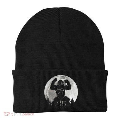 Cool King Kong Monster Full Moon Beanie