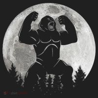 Cool King Kong Monster Full Moon Beanie thumb 2