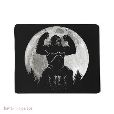 Cool King Kong Monster Full Moon Mousepad