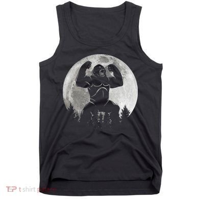 Cool King Kong Monster Full Moon Tank Top