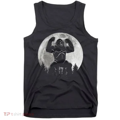Cool King Kong Monster Full Moon Tank Top