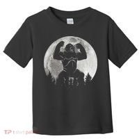 Cool King Kong Monster Full Moon Toddler T-Shirt thumb 0