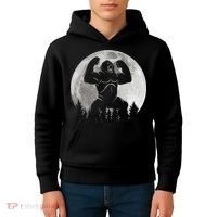 Cool King Kong Monster Full Moon Kids Hoodie thumb 4