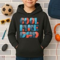 Cool Like Dad Kids Hoodie thumb 2