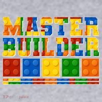 Cool Master Builder Lego Fan Women's Racerback Cropped Tank thumb 2