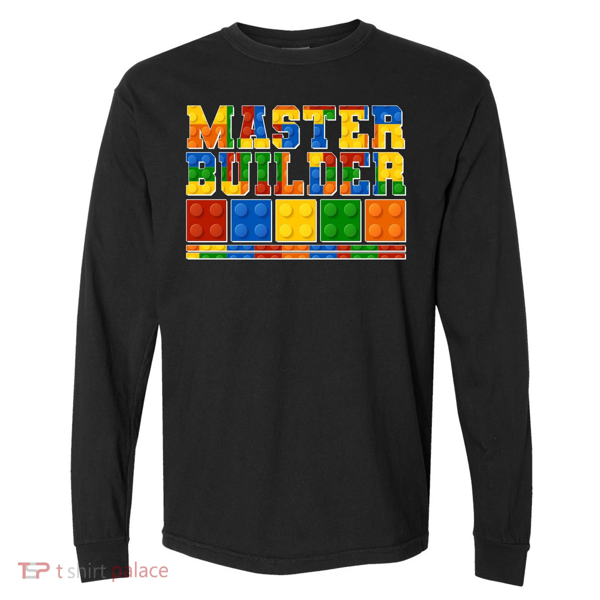 Cool Master Builder Lego Fan Comfort Colors Heavyweight Long Sleeve T-Shirt