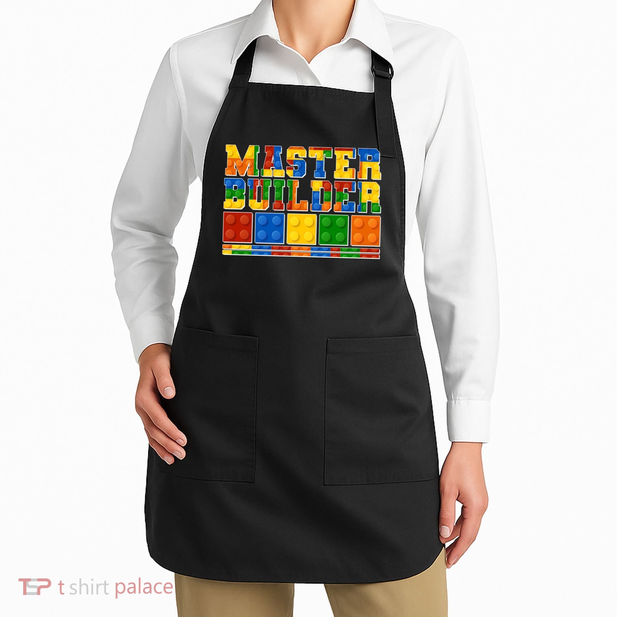 Cool Master Builder Lego Fan Apron