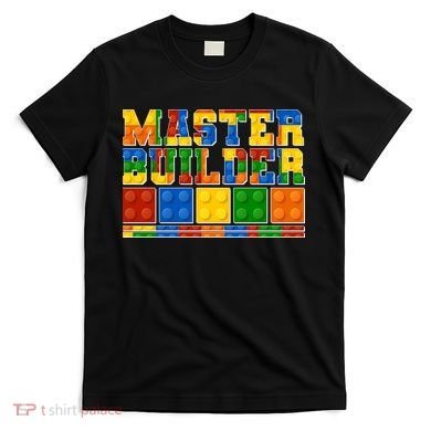 Cool Master Builder Lego Fan T-Shirt