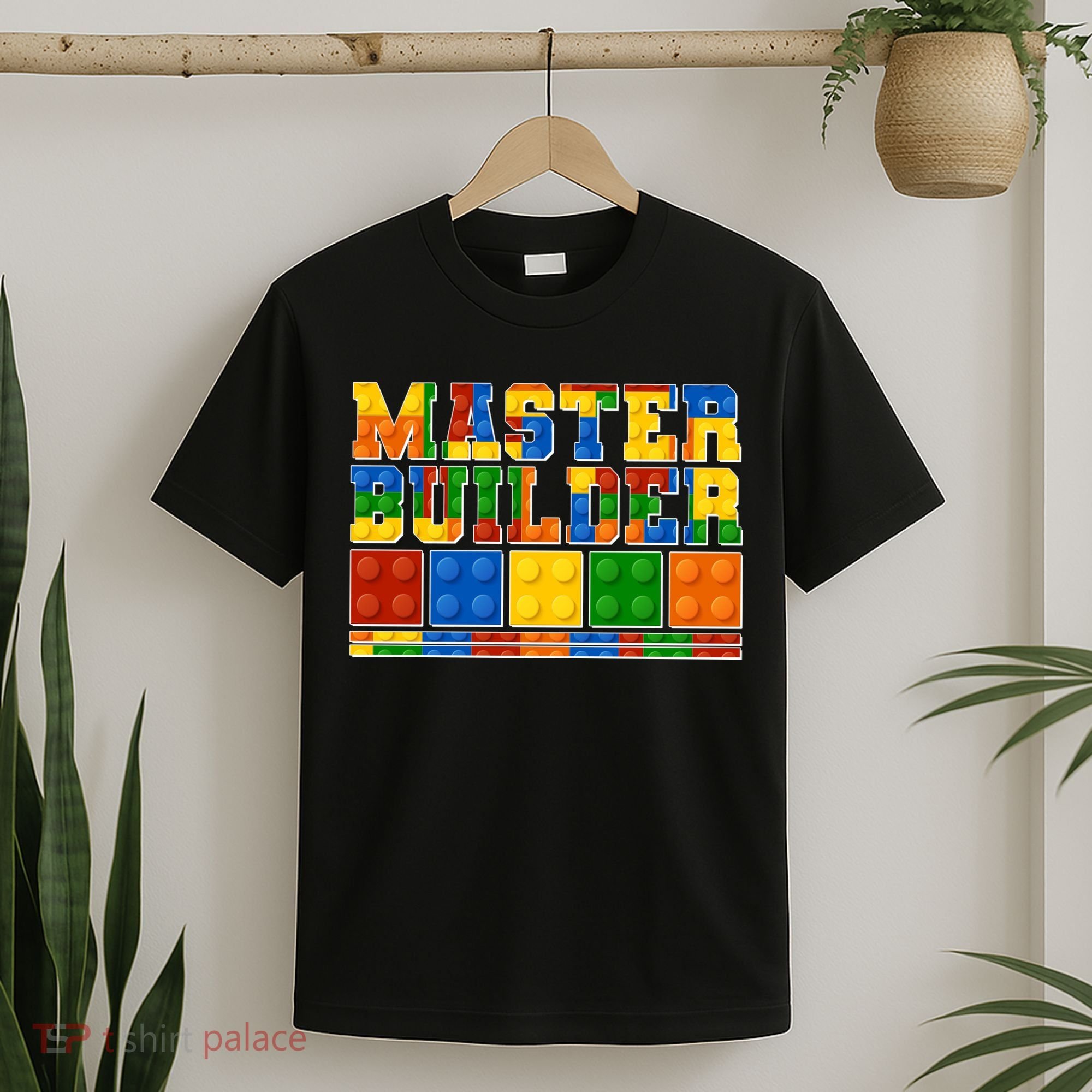 Cool Master Builder Lego Fan T-Shirt